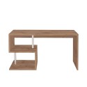 Tilaa säästävä moderni puinen toimistopöytä 140x60cm Bolg WD Alennusmyynnit