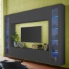 Moderni seinään kiinnitettävä TV-teline 2 näyttökaappia Huomautus Kehys Tarjous