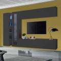 Moderni TV-kaappi seinäkaappi seinäyksikkö Note Duet Tarjous