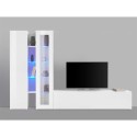 Moderni valkoinen TV-kaappi seinäkaappi Elco WH Alennusmyynnit