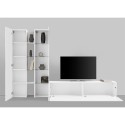 Moderni valkoinen TV-kaappi seinäkaappi Elco WH Alennukset