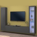 Moderni TV-kaappi seinäkaappi ja seinään ripustettava vaatekaappi Peris RT Tarjous