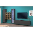 Moderni muotoilu TV seinäkaappi puinen kirjahylly Ranil RT Luettelo