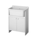 Ulkoilta käytettävä allaskaappi 55x34 cm 2-ovinen Pancrazio 5001PKC Negrari Tarjous