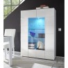 2 ovinen lasivitriini kiiltävä valkoinen moderni olohuone 121x166cm Murano Wh Luettelo