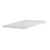 Kiiltävä valkoinen moderni jatkopöytä 90x137-185cm Lit Amalfi Alennusmyynnit