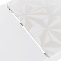 Jatkettava ruokapöytä kiiltävä valkoinen 90x137-185cm Most Prisma Alennusmyynnit