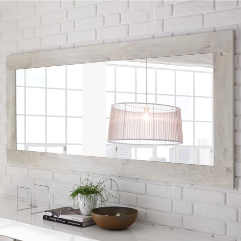 Olohuoneen peili valkoisella puukehyksellä 75x170cm Self Urbino Tarjous