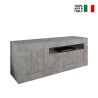 Olohuone TV-teline 3 ovea 138cm betoni moderni Jaor Ct Urbino Myynti