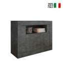 Sivupöytä olohuoneeseen moderni musta sivupöytä 2 ovea 110cm Minus Ox Urbino Minus Ox Urbino Myynti
