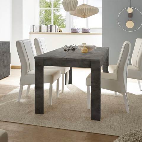 Log Urbino moderni musta puinen laajennettava ruokapöytä 180x90cm Tarjous
