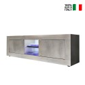 Moderni TV-taso olohuoneeseen, puuta, 2 ovea, 180 cm, Nolux Pc Basic Myynti