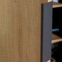 Monikäyttöinen 2-ovinen kaappi Downey, moderni teollinen muotoilu Alennukset