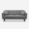 Moderni pohjoismainen 3 istuttava sohva Hayem, 191 cm pitkä ja kestävä. Hinta