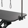 Säädettävä hydraulinen 110 cm Griffon-koirien hoitopöytä.