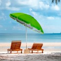 Aurinkovarjo rannalle 220 cm tuulenkestävä ja uv-suojattu Portofino Hinta
