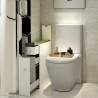 Mobiili kylpyhuoneen tilaa säästävä slim 17x48x60 cm säilytyslaatikko Moposh Tarjous