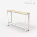 Apupöytä 120x40cm liikuteltava sisäänkäynti puu metalli valkoinen Welcome light Varasto
