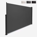Tenda laterale 180x300 kääntyvä ulkotuulisuojapeite Hyde XL Alennusmyynnit