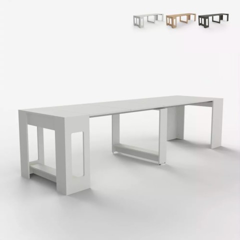 Apupöytä pidennettävä tilaa säästävä 90x51-237cm moderni olohuone ruokailuhuone Garda Tarjous