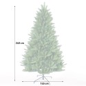 Joulukuusi keinotekoinen 240cm korkea vihreä perinteinen Bever Alennukset