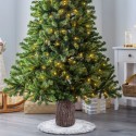 Tekstille "Base per albero di Natale artificiale tronco in finto legno 35x38cm Drammen" suomennos kuuluu seuraavasti: Joulukuu M