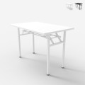 Työpöytä, joka voidaan taittaa kasaan ja joka säästää tilaa, 2 tasoa, Foldesk Plus 100x60cm Tarjous