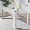 Ruokapöytä 180x90cm moderni marmorivaikutteella Excelsior Tarjous