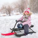Lumiliukumäki lapsille urheilullinen ohjaustangolla jarru polkimella Dasher Myynti
