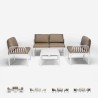 Ulko-oleskelutilan sohva pöytä kahdella nojatuolilla Portofino Grand Soleil Alennusmyynnit
