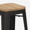 Musta baaripöytä 120x60 cm ja 4-baarituolia Fordville Hinta