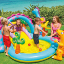 Puhallettava uima-allas lapsille Intex 57135 vesileikkeihin DINOLAND Play Center Tarjous
