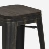 Korkea baaripöytä 140 x 40 cm ja 2-tyylistä baarituolia Oakwood Hinta
