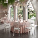 Sedia design classico ristorante esterno matrimonio cerimonie DivinaSisä on säädetty klassista suunnittelu ravintola ulkoiseen M