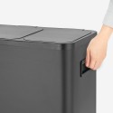 Poljinroskakori 40 litraa 2 erillistä keräyskoria Lindo L Hinta