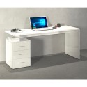 Moderni toimistopöytä 3 laatikolla 160x60x75cm New Selina Basic Hinta