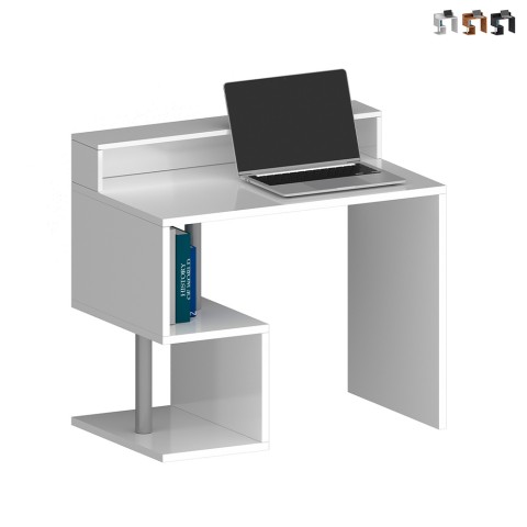 Työpöytä kotitoimistoon tilaa säästävä 100x50x92,5cm nostotaso Esse 2 Plus Tarjous