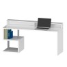 Moderni design-työpöytä toimistoon 180x60x92,5cm korotetulla Esse 2 Plus -telineellä 