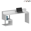 Moderni design-työpöytä toimistoon 180x60x92,5cm korotetulla Esse 2 Plus -telineellä Tarjous
