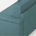 Moderni Marrak 120 kankaalla päällystetty 2-paikkainen irrotettava sohva 