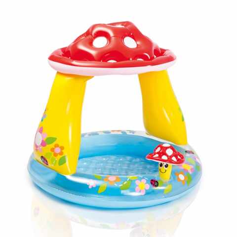 Puhallettava uima-allas lapsille Intex 57114 MUSHROOM Baby Pool vauva-allas