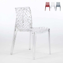 16 kpl pinottavat läpinäkyvät tuolit, polykarbonaattia, baariin ja ravintolaan Gruvyer Alennukset