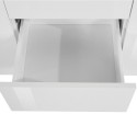 Olohuoneen moderni lipasto 3 laatikolla, 2 ovella, lasihyllyillä 180cm Quebo Ominaisuudet