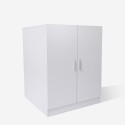 Kaappi pesukoneelle ja kuivausrummulle Ceresio, 71x71x91,5 cm 2 ovea valkoinen Myynti