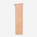 Puinen Mallard-säilytyskaappi, 2 ovea, 87x45x160cm Varasto