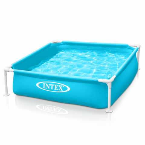 Intex 57173 Mini Frame neliönmallinen uima-allas lapsille ja koirille