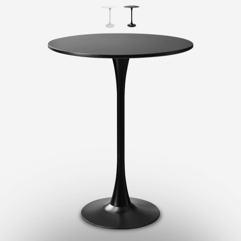 Pyöreä korkea tulppaanityylinen baaripöytä Gerbys+, 70 cm Tarjous