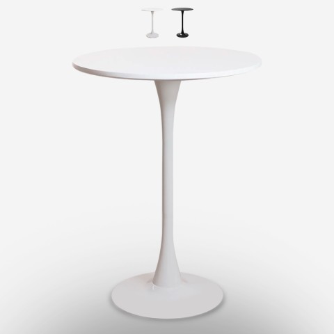 Pyöreä korkea tulppaanityylinen baaripöytä Gerbys, 60 cm Tarjous