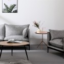 Hannover-sohvaryhmä harmaalla kangasverhoilulla – 2-istuttava sohva ja nojatuoli Alennusmyynnit