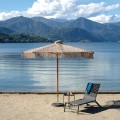 Tahiti puutarhavarjo keskisauvalla 3m puu macramè-kangas Tarjous